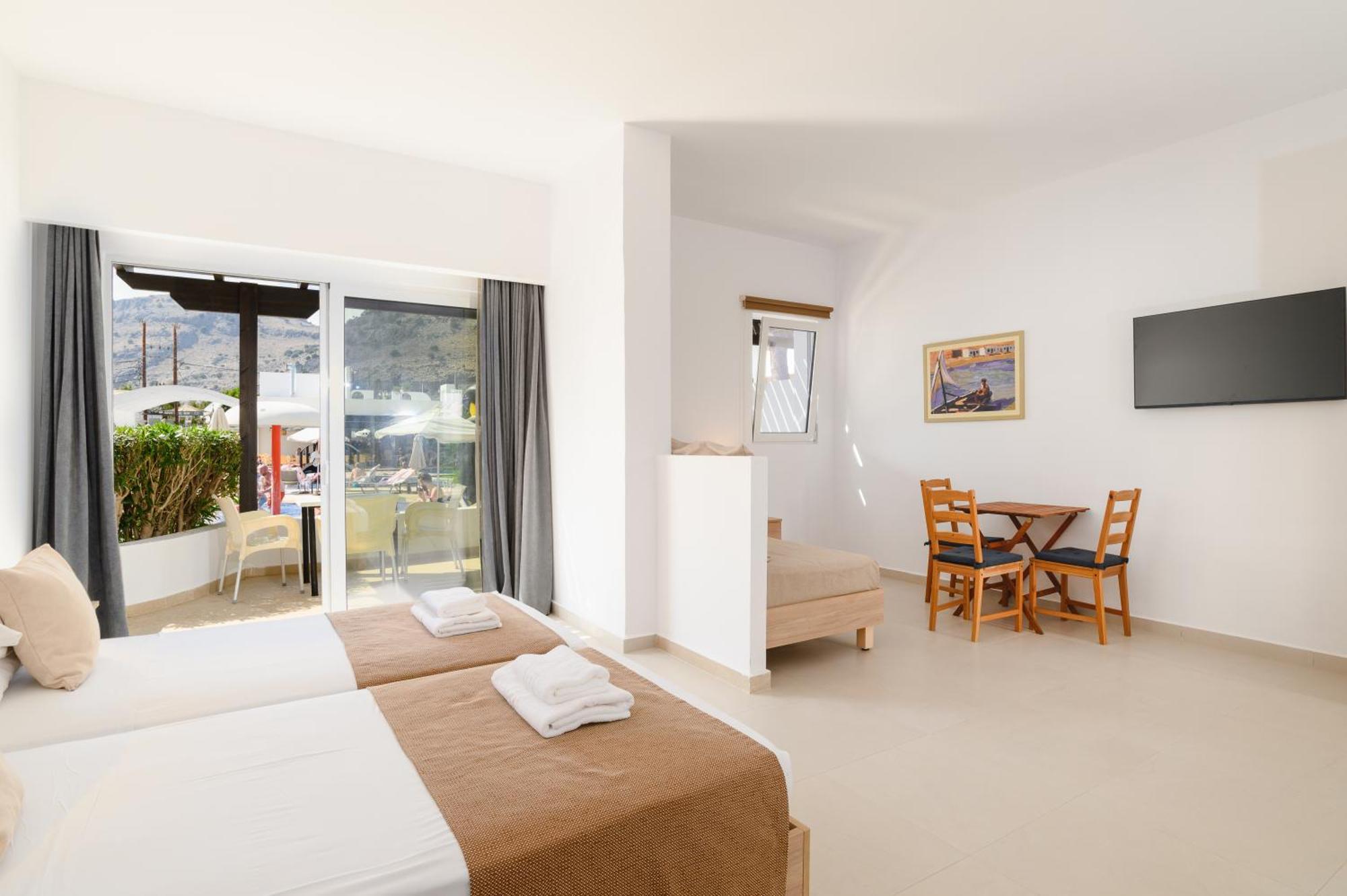 Matina Pefkos Aparthotel Pefki Exterior foto